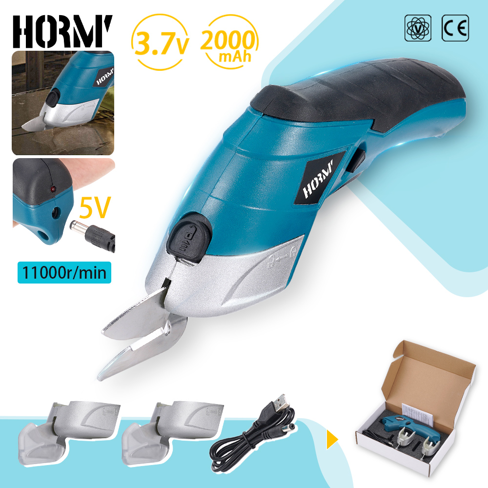 Leatherwork Machine - Hormy 3.6V Charging Small Scissors Electric