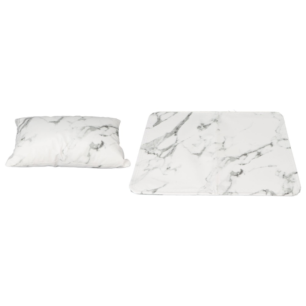 Leather Work In Art - 2pcs PU Leather Nail Art Pillow