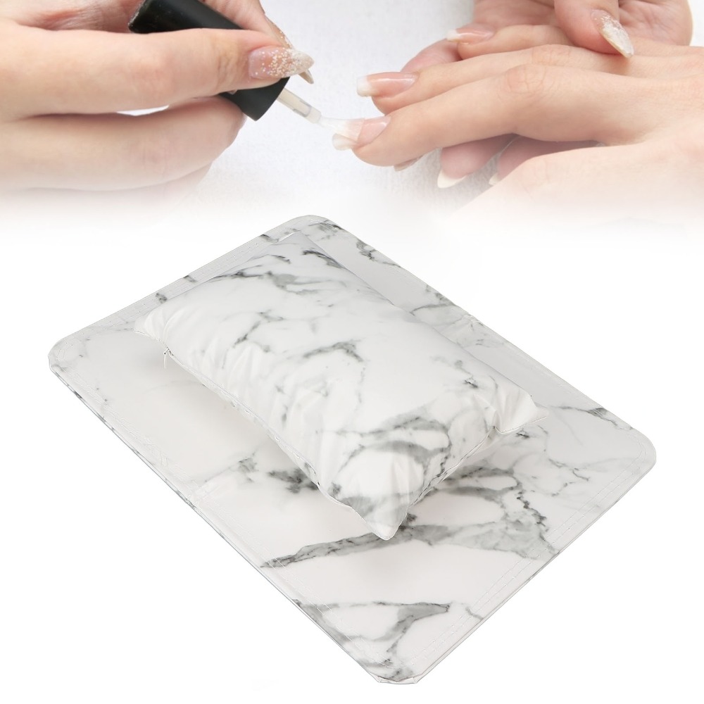 Leather Work In Art - 2pcs PU Leather Nail Art Pillow