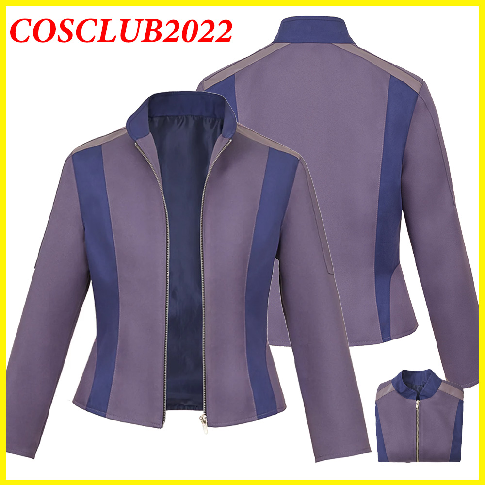Leather Work Jacket - Fantasia Judy Hopps Cosplay Coat Costume