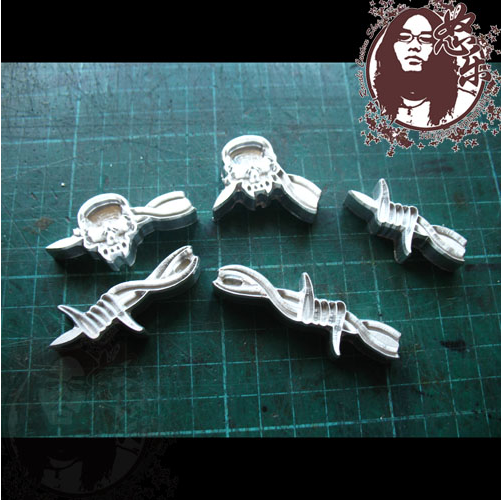 5pcs/set Skull Style Leather S - đánh giá và giá Leather Stamp Set