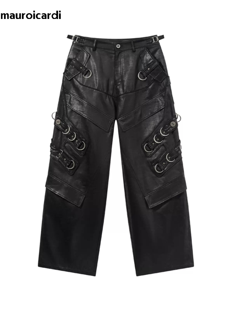 Mauroicardi Spring Autumn Cool - đánh giá và giá Leather Work Pants