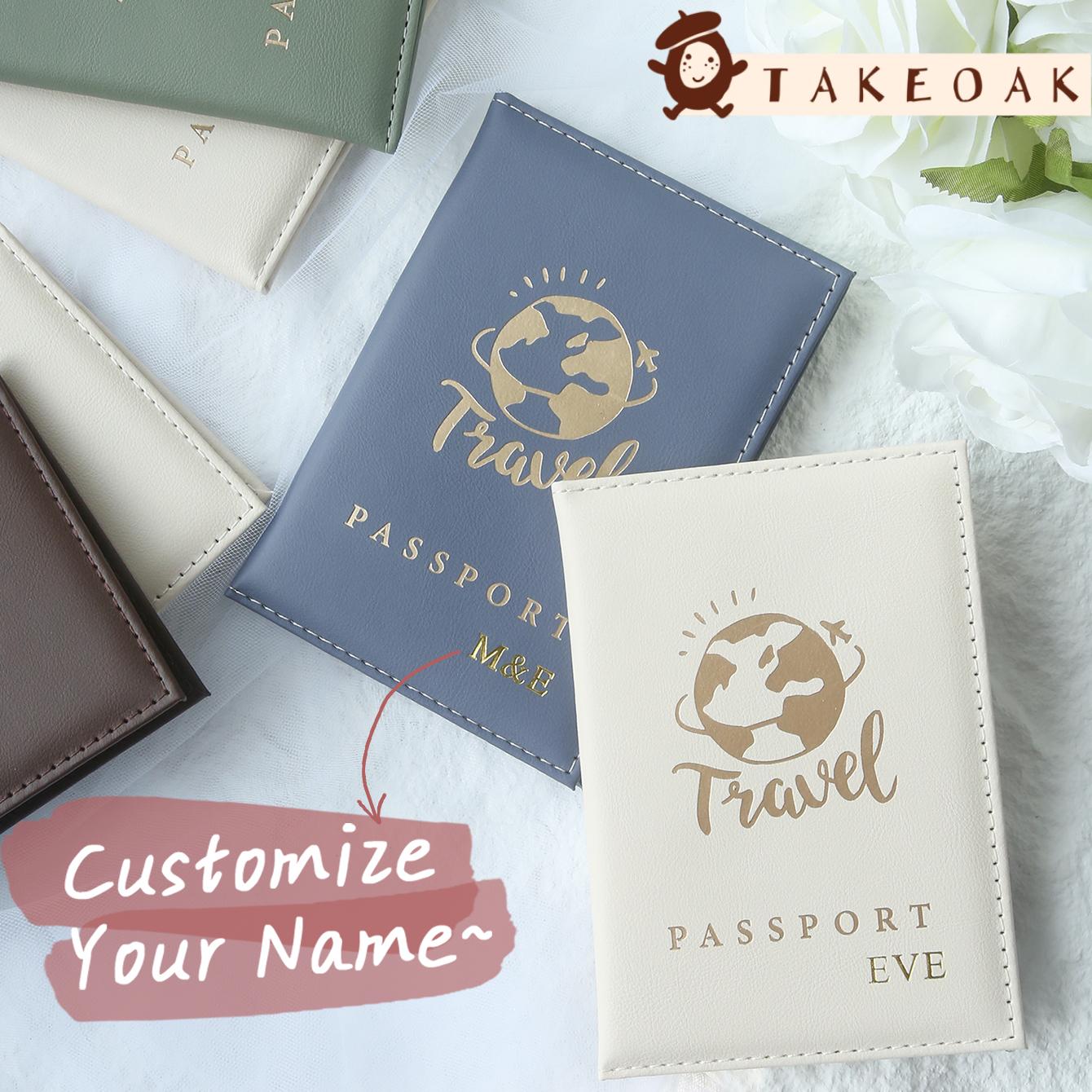 2Pcs Matching Couple Passport  - đánh giá và giá Leather Stamp Set