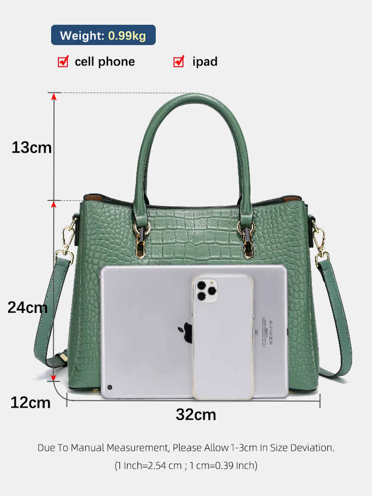 Zency Women's Genuine Leather  - đánh giá và giá Leather Work Handbag