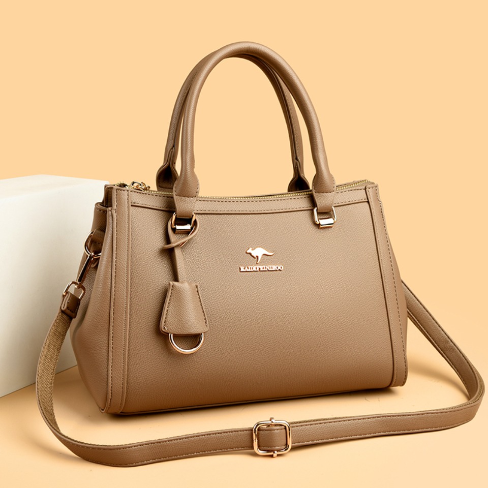 Kangaroo Brand Soft Pu Leather - đánh giá và giá Leather Work Handbag