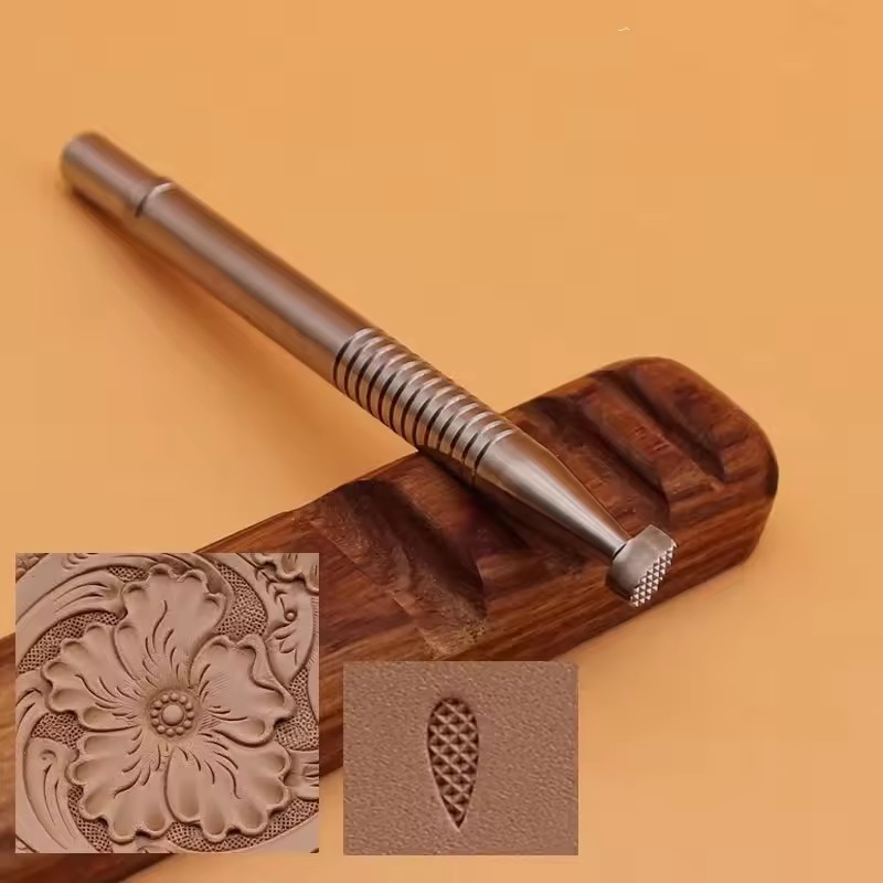 Arabesque Background Stamp Set - đánh giá và giá Leather Stamp Set