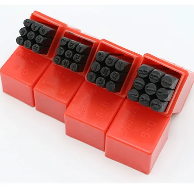 2/2.5/3/4/5/6mm Number Stamp A - đánh giá và giá Leather Stamp Set