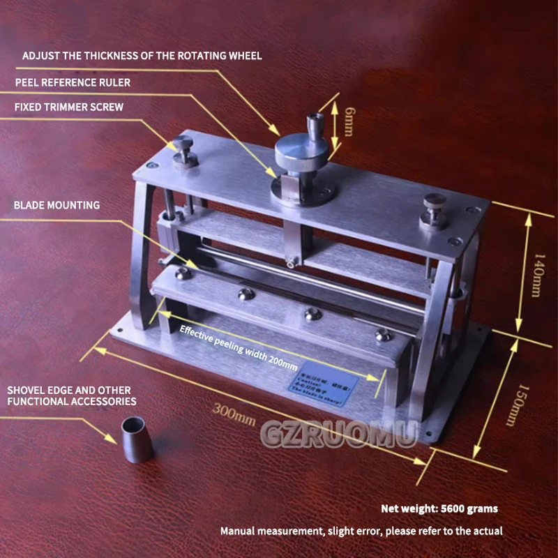 DIY Manual Leather Splitter Ma - đánh giá và giá Leatherwork Machine