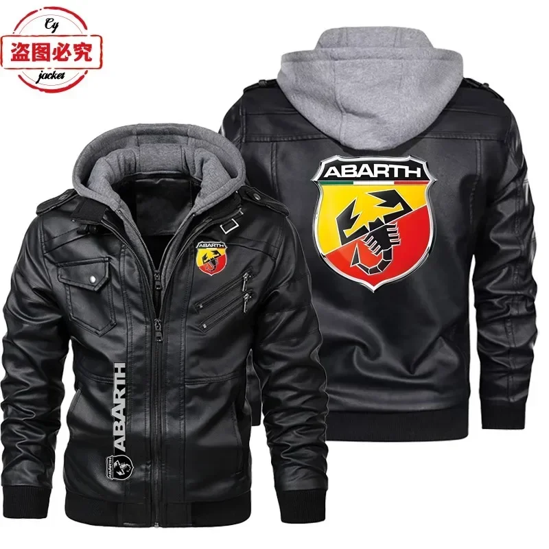 European Size Leather jacket A - đánh giá và giá Leather Work Jacket With Hood