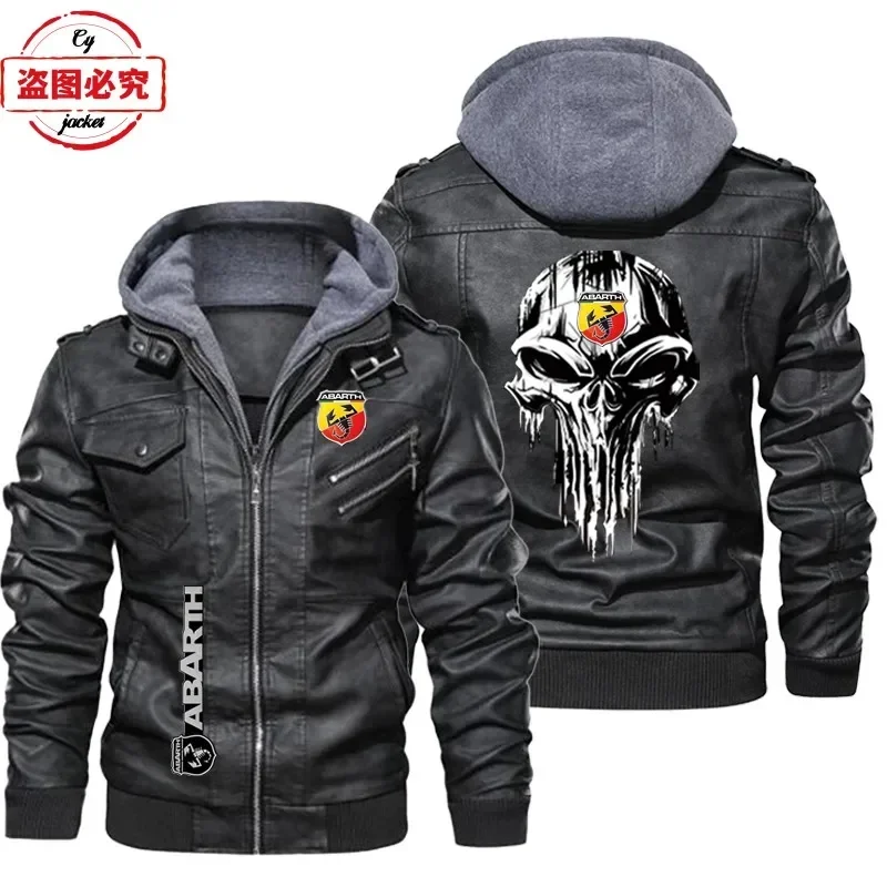 European Size Leather jacket A - đánh giá và giá Leather Work Jacket With Hood