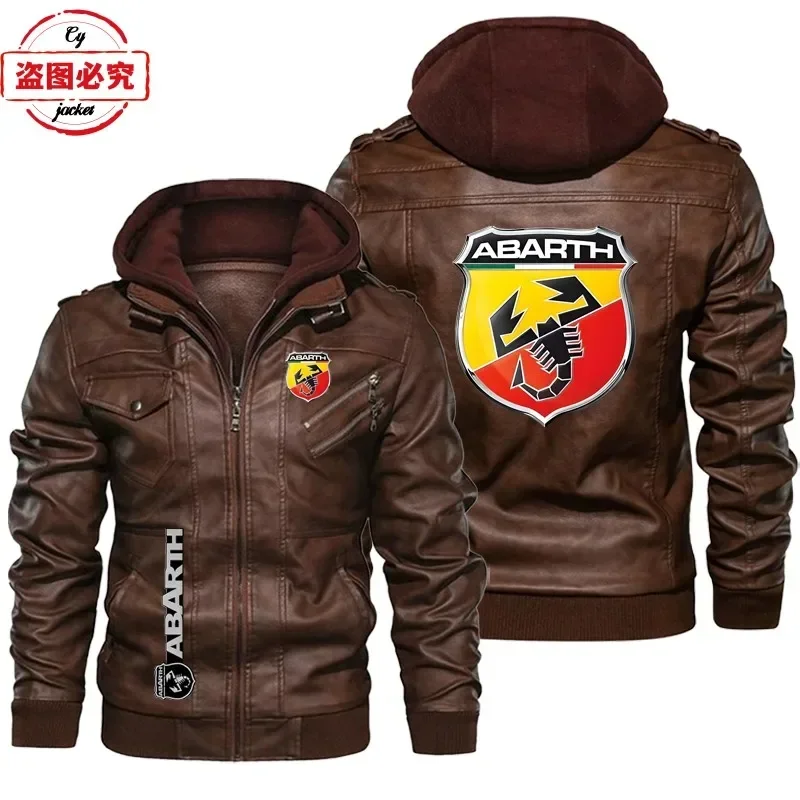 European Size Leather jacket A - đánh giá và giá Leather Work Jacket With Hood