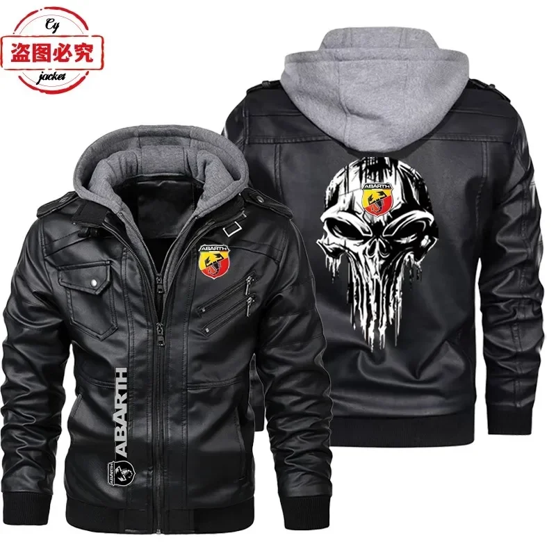 European Size Leather jacket A - đánh giá và giá Leather Work Jacket With Hood