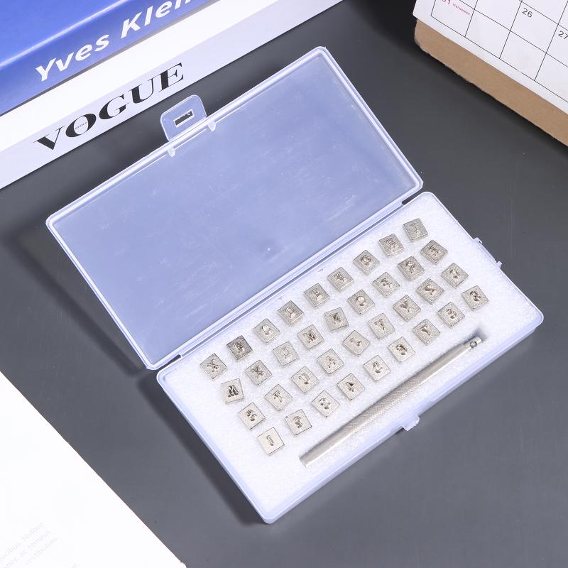 36Pcs/Set Stainless Steel Alph - đánh giá và giá Leather Stamp Set