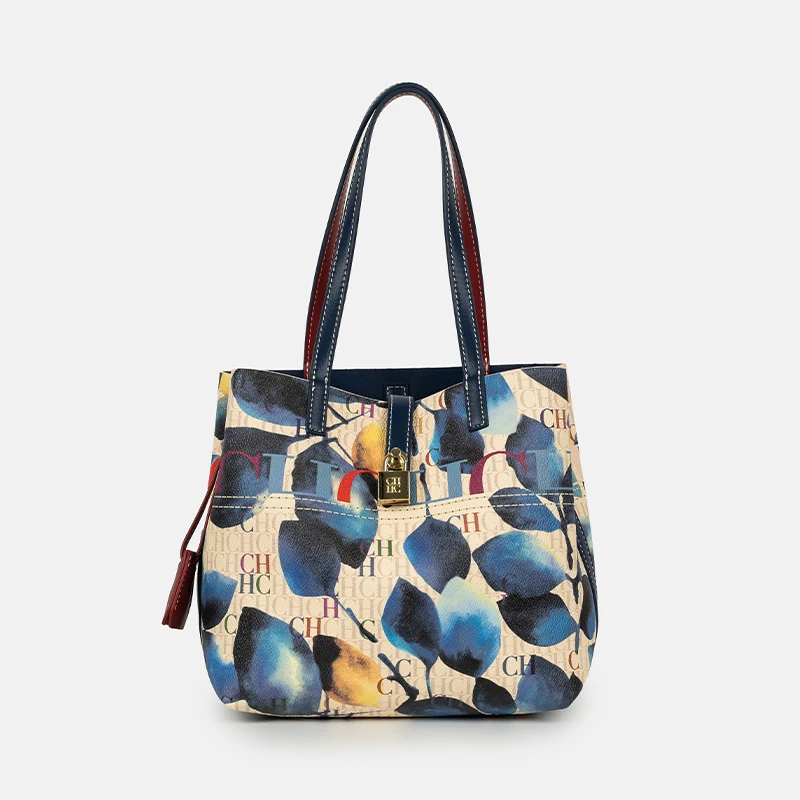 CH Art Color Printed Handbag S - đánh giá và giá Leather Work In Art