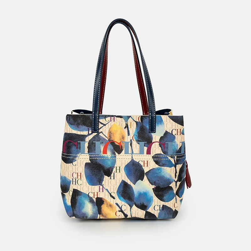 CH Art Color Printed Handbag S - đánh giá và giá Leather Work In Art