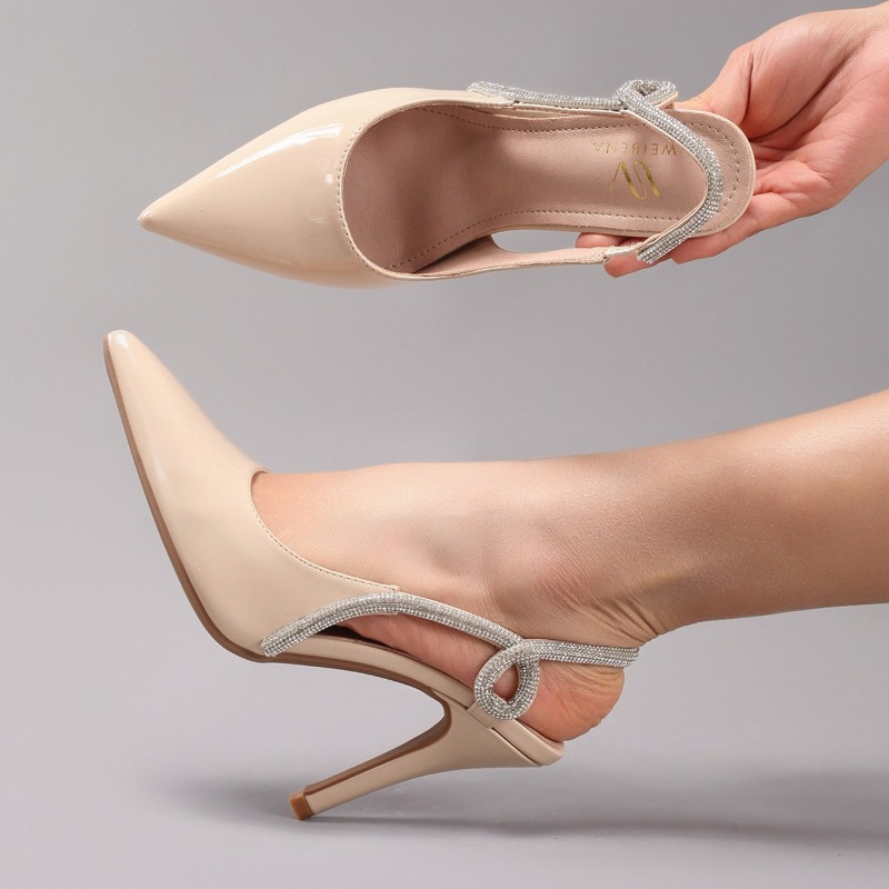 Sexy Patent Leather Pointed To - đánh giá và giá Leather Work Heels