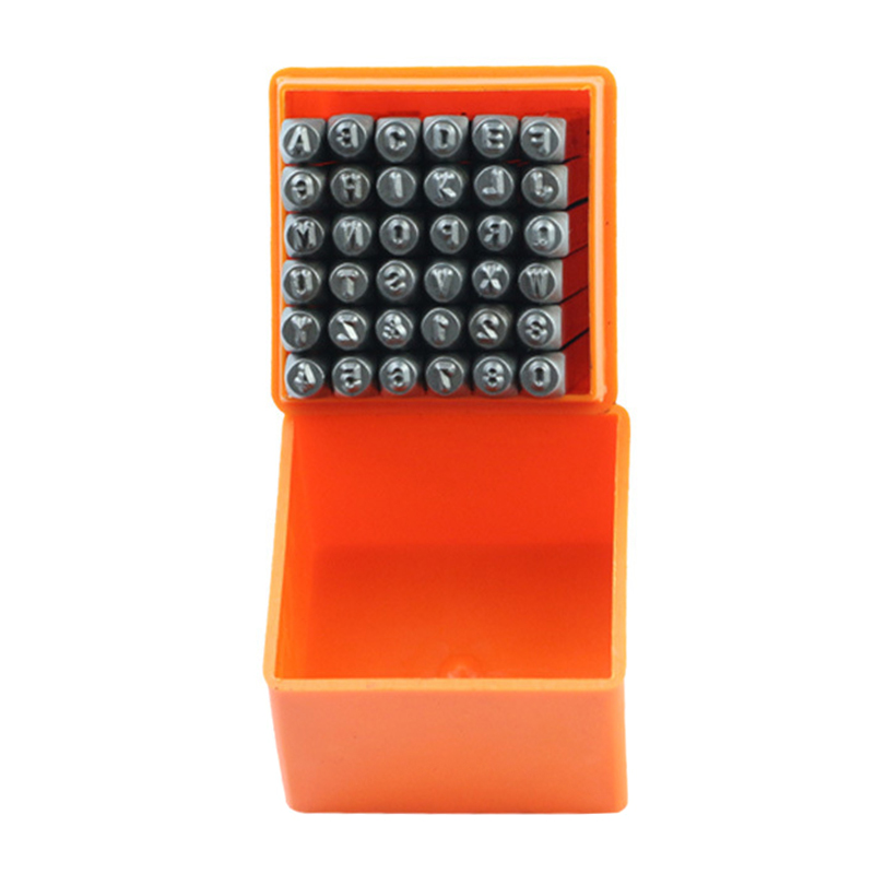 36 Chiếc Đấm Thép Không Gỉ Chữ - đánh giá và giá Leather Stamp Set