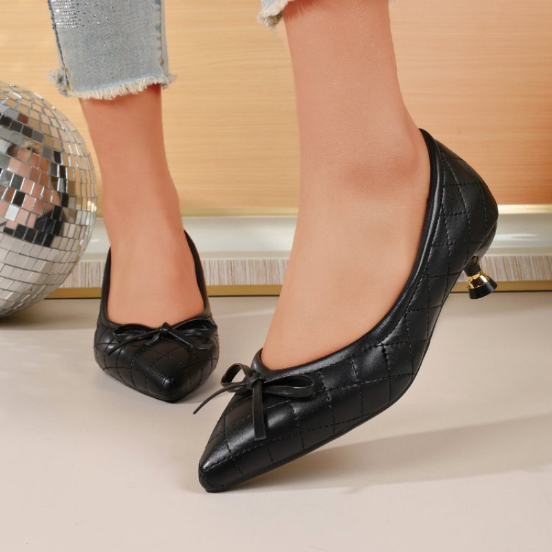 Vintage Women's Pointed Toe Bo - đánh giá và giá Leather Work Heels