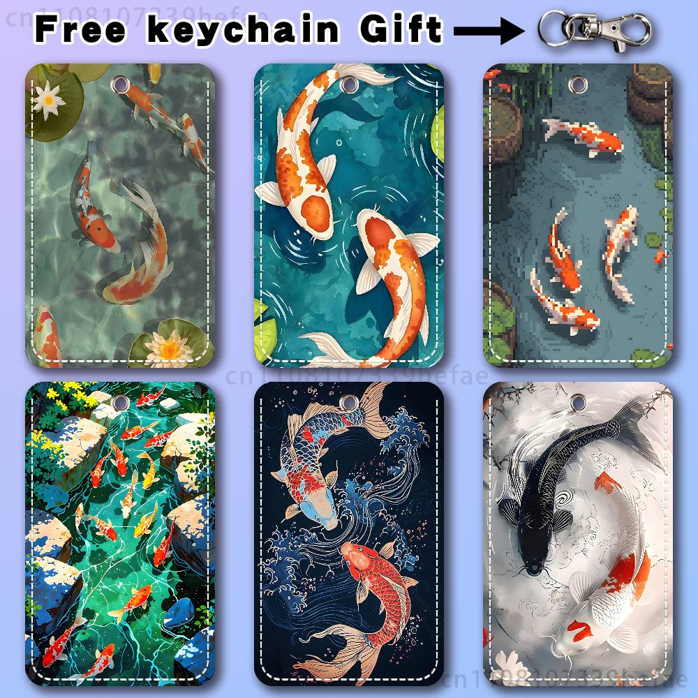 Koi Carp Painting Art Holder F - đánh giá và giá Leather Work In Art