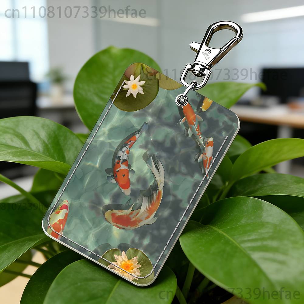 Koi Carp Painting Art Holder F - đánh giá và giá Leather Work In Art