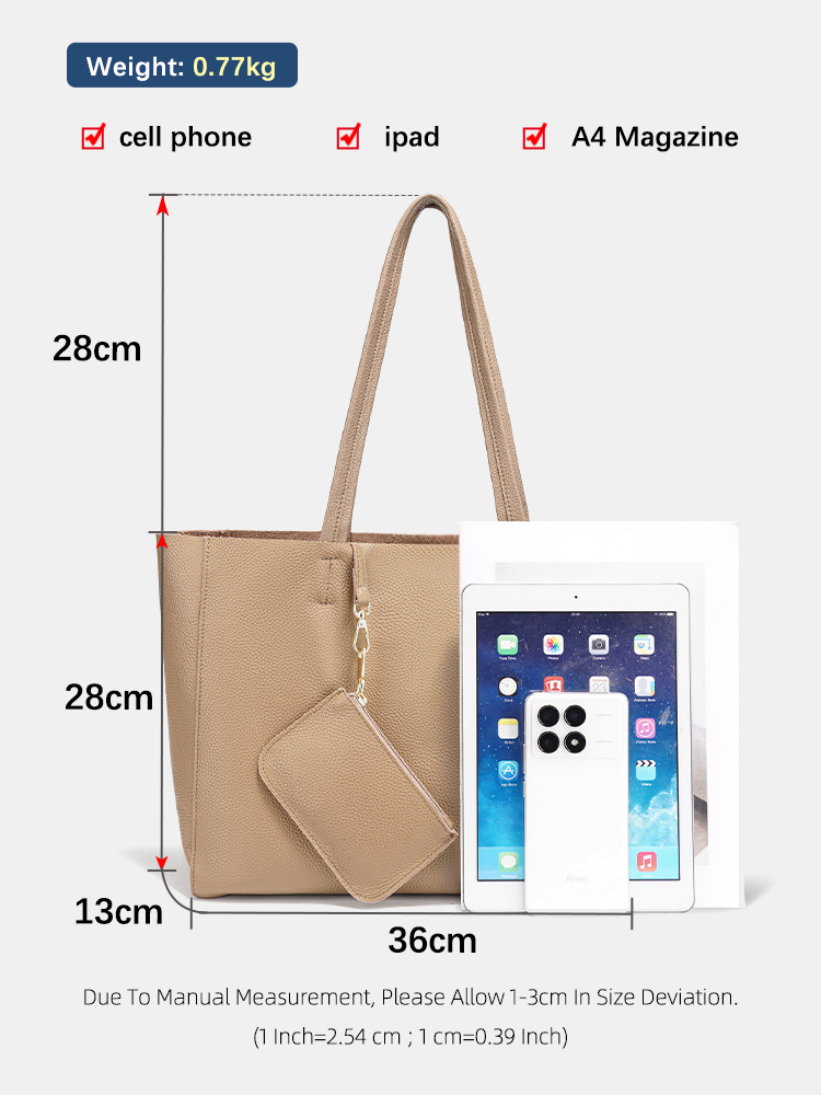 Zency Genuine Leather Large To - đánh giá và giá Leather Work Handbag