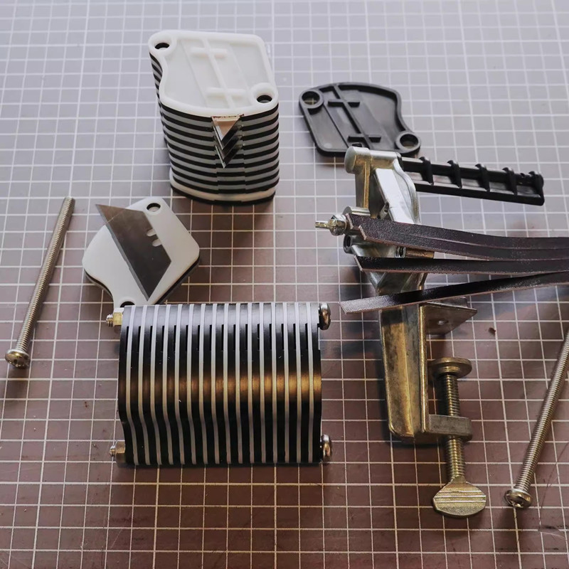 DIY Desktop Leather Strip Cutt - đánh giá và giá Leatherwork Machine