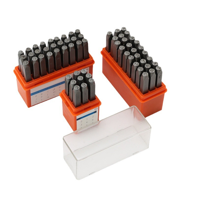 63Pcs 3mm Uppercase&Lowercase  - đánh giá và giá Leather Stamp Set