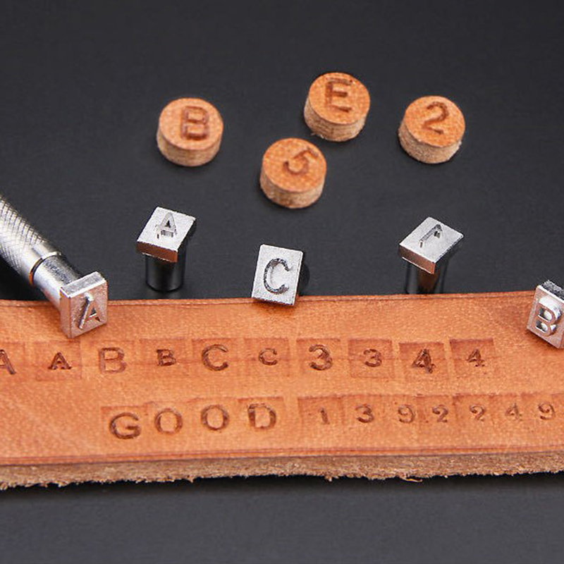 36pcs Steel Alphabet letter Nu - đánh giá và giá Leather Stamp Set