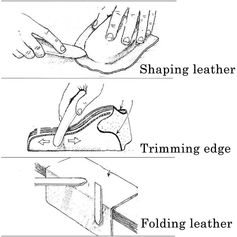 Leather Craft Edge Burnishing  - đánh giá và giá Leather Work In Art