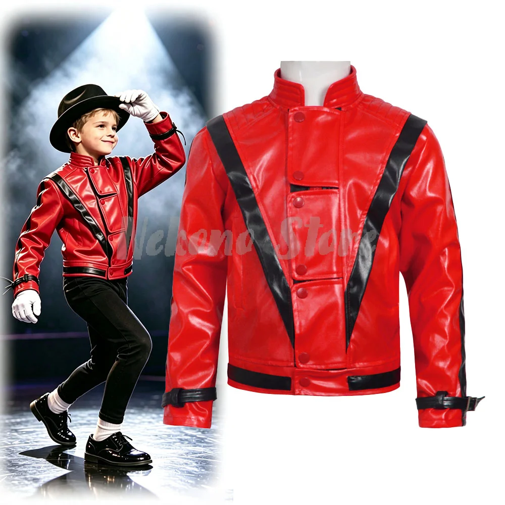 Michael Jackson Thriller Scary - đánh giá và giá Leather Work Jacket