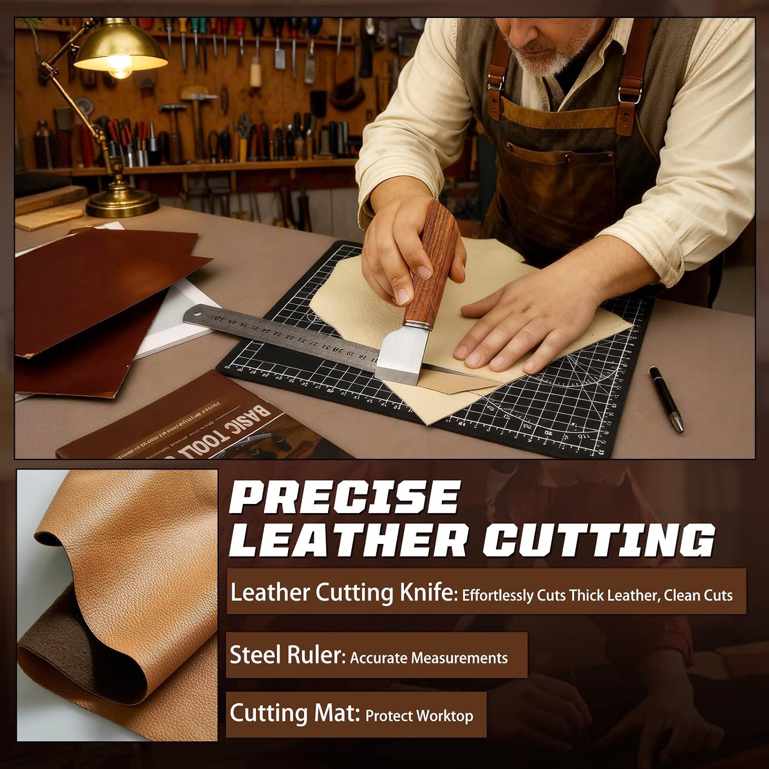 Leather Working Kit, Leather W - đánh giá và giá Leather Work Leather