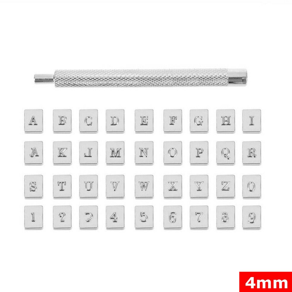 Alphabet Letter Number Punch S - đánh giá và giá Leather Stamp Set