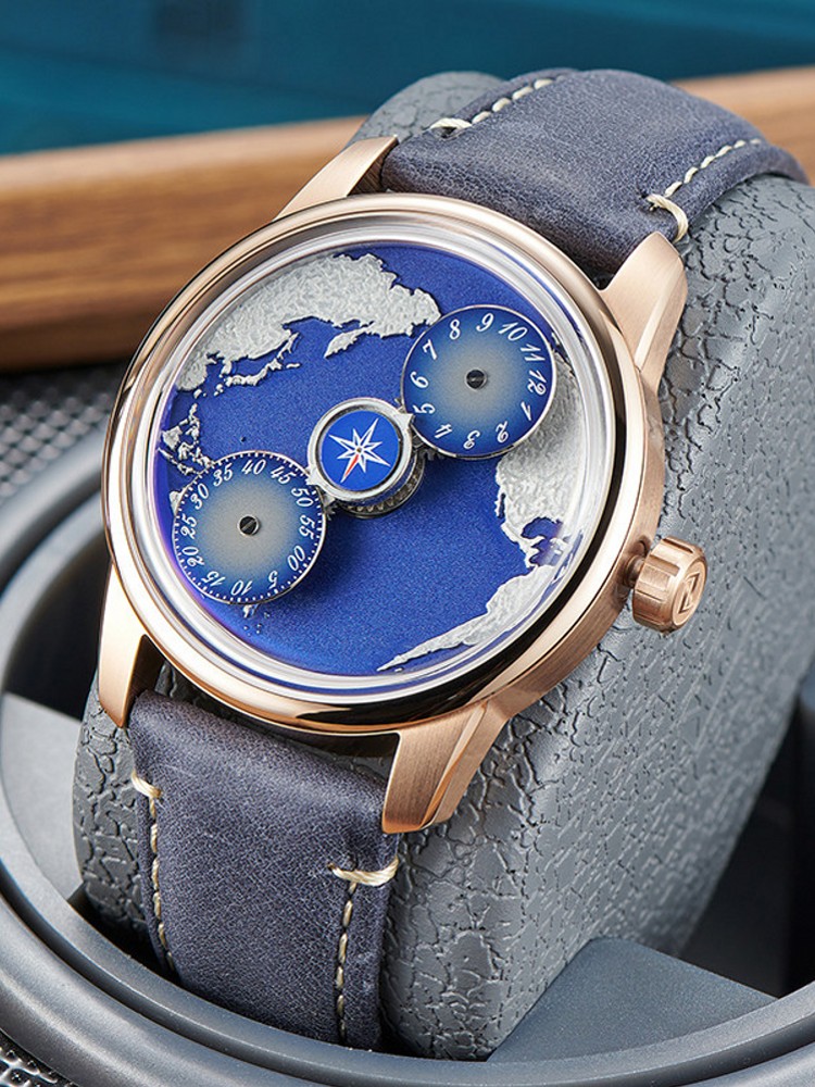 Casual Men Work Blue Planet Fu - đánh giá và giá Leatherwork Ideas