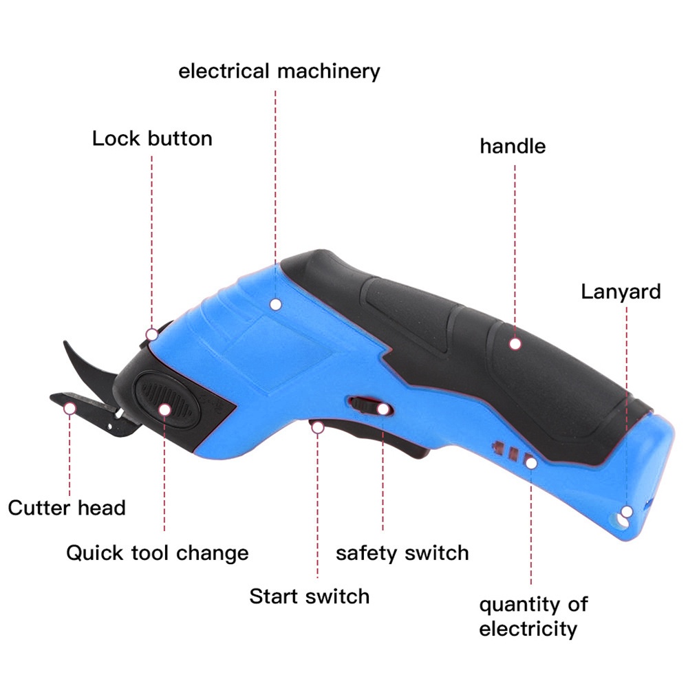 3.6V Electric Scissors Fabric  - đánh giá và giá Leatherwork Machine