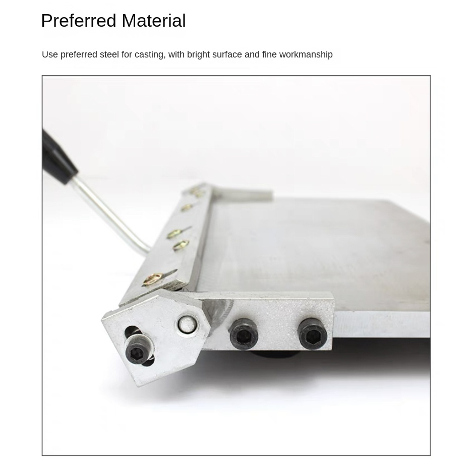 Stainless Steel Manual Folding - đánh giá và giá Leatherwork Machine