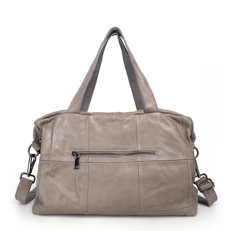 Large Capacity Tote Bag for Wo - đánh giá và giá Leather Work Handbag