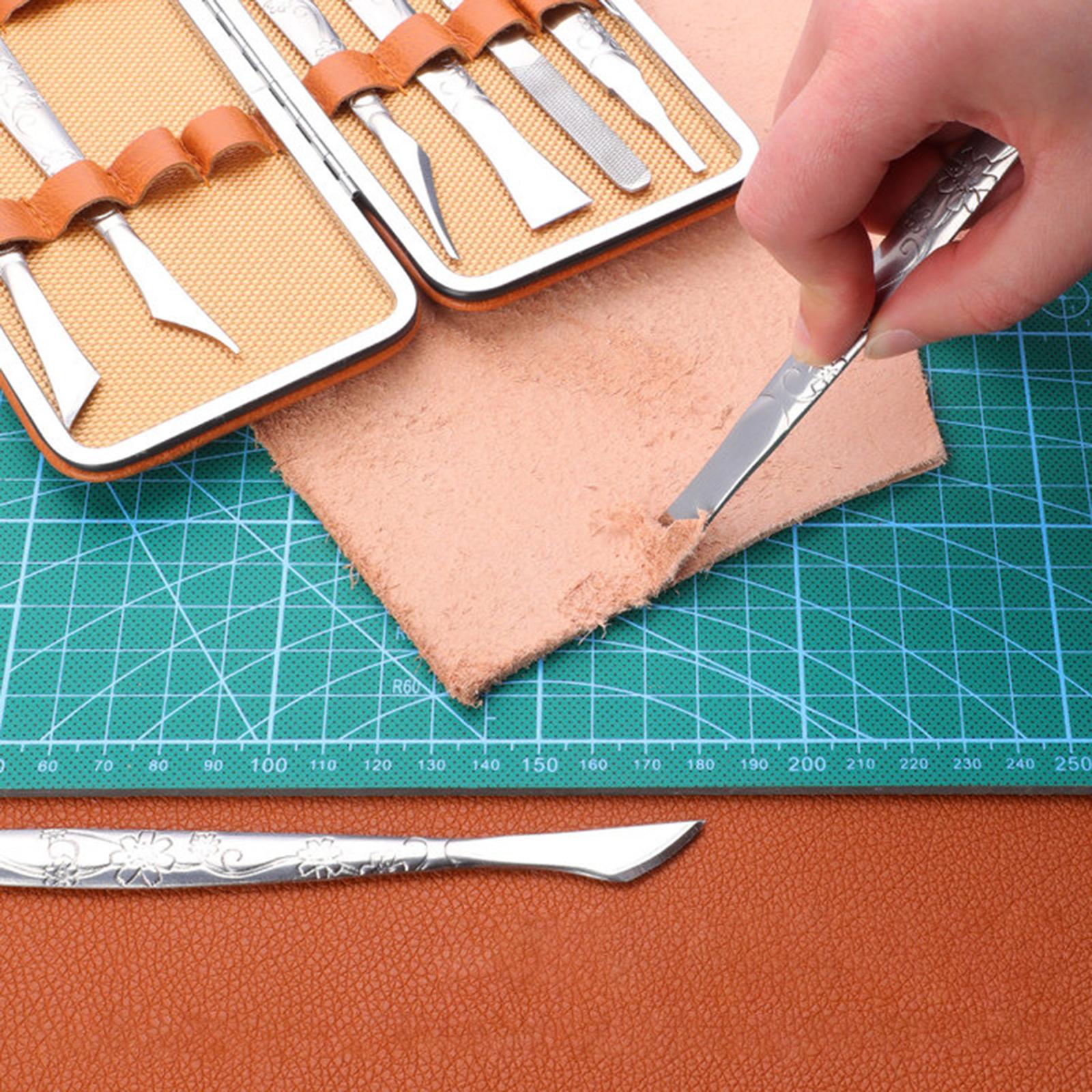 8x Leather Carving Knives Repl - đánh giá và giá Leather Work In Art