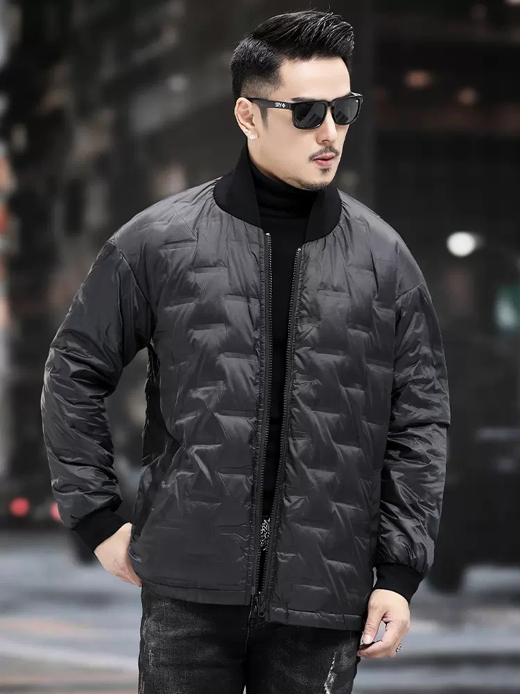 Mùa Đông Nam Ấm Làm Việc Xuống - đánh giá và giá Leather Work Jacket With Hood